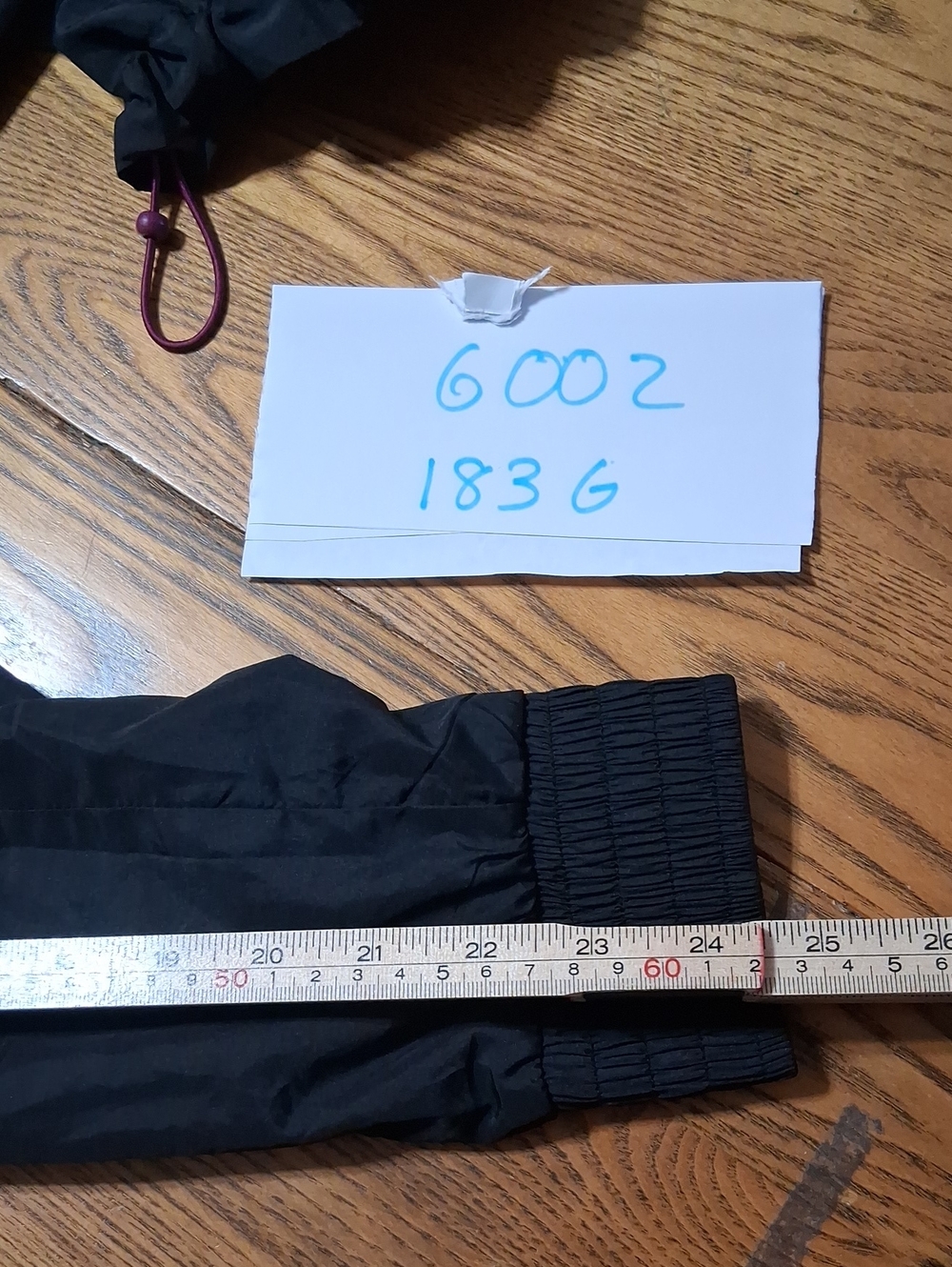 ATHLETA Jacket Womens S / M ?? BLACK Preowned Coat HOOD Exercise Workout - Picture 3 of 10